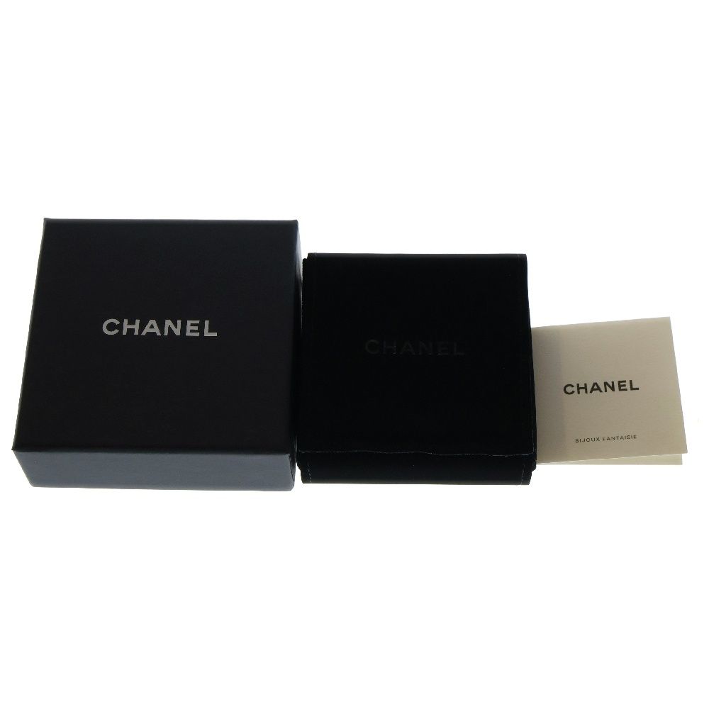 CHANEL (シャネル) ココマーク ハートモチーフ ラインストーン ピアス  