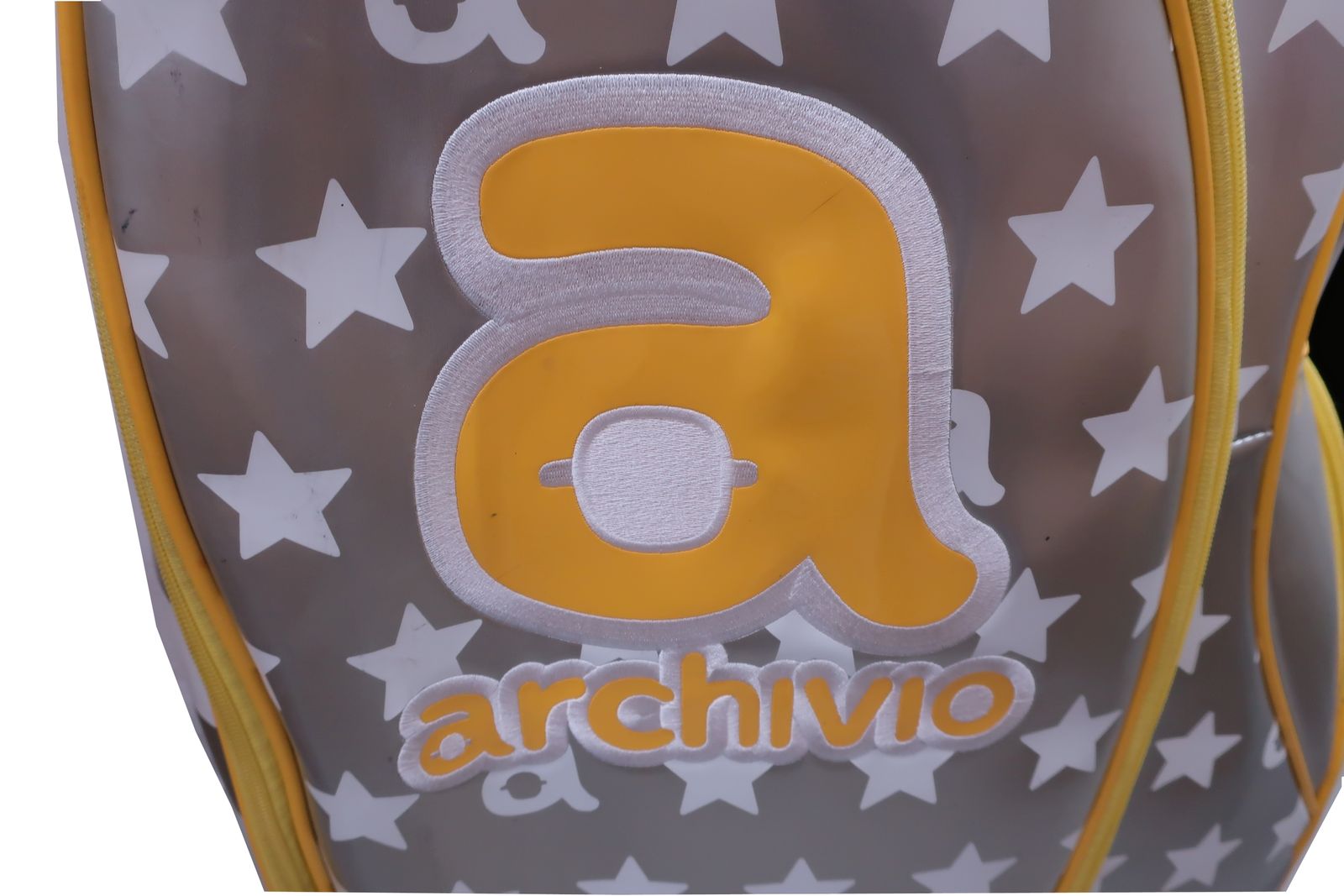 archivio(アルチビオ) キャディバッグ シルバー / イエロー 6口 ゴルフ