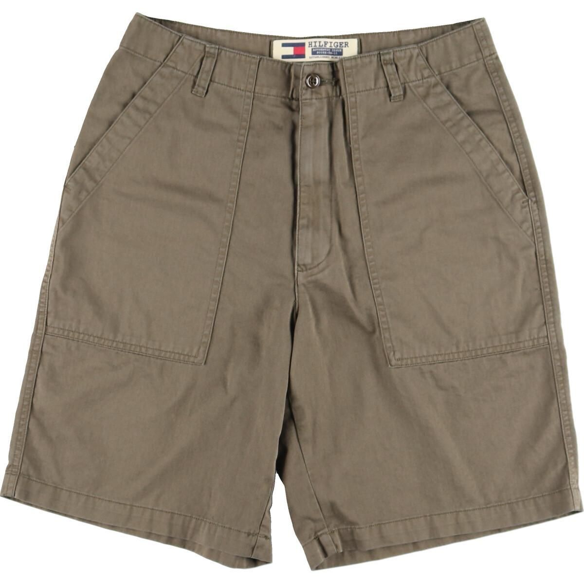 古着 90年代 トミーヒルフィガー TOMMY HILFIGER ワークショーツ ショートパンツ メンズw31 ヴィンテージ/eaa325929