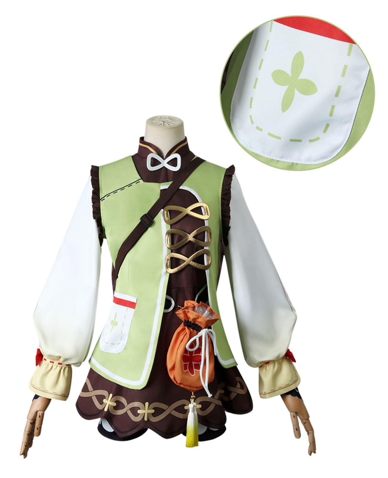 五次元 原神 子供 コスプレ衣装 ウィッグ付き ナヒーダ ヨォーヨ クレー コスプレ BJ0923ML