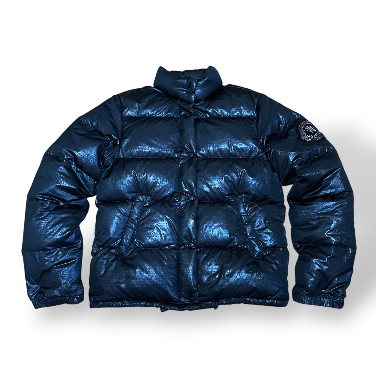 MONCLER モンクレール ダウンジャケット グレー 黒 ブラック 