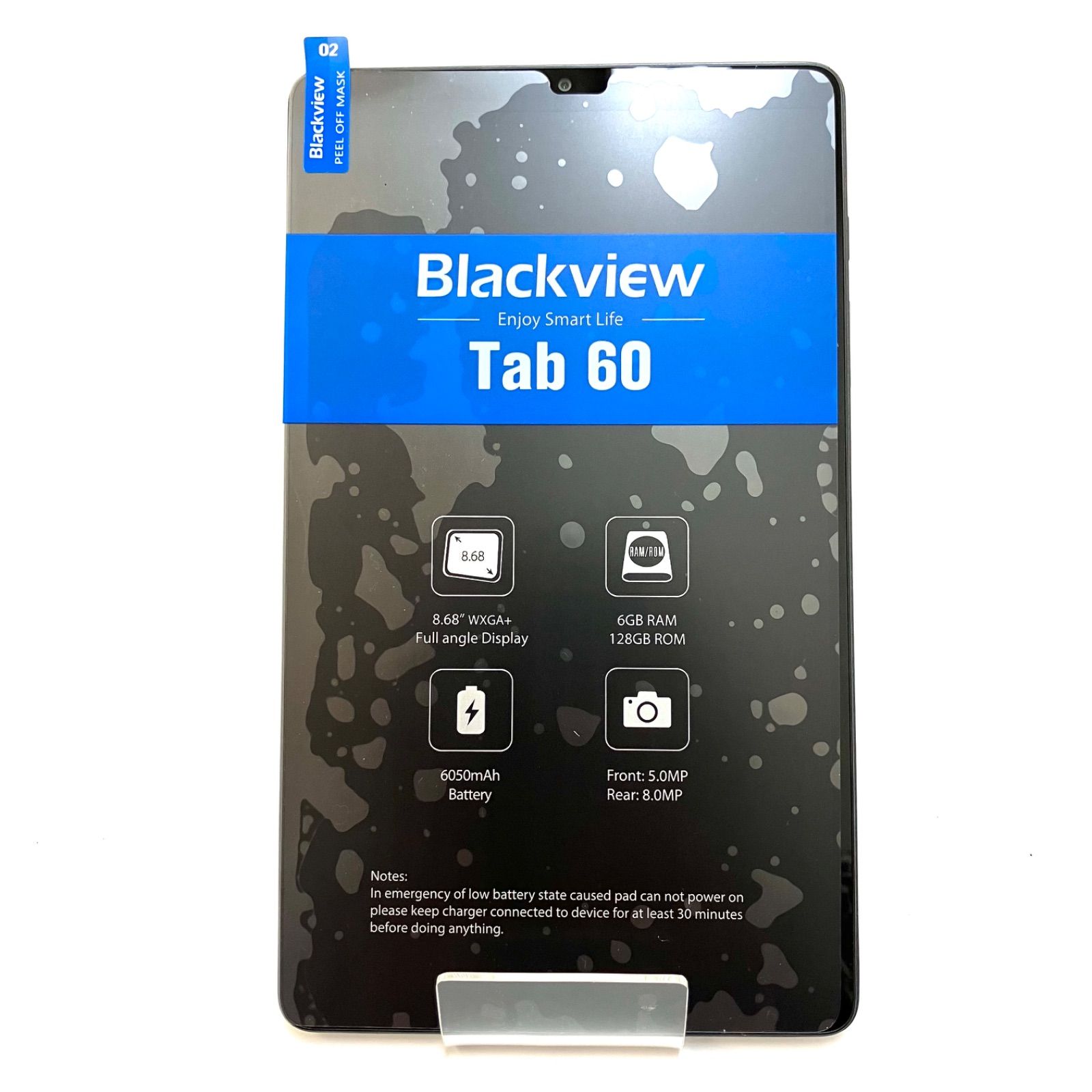 ＊Black view＊美品 開封済 tab60 アンドロイドタブレット Black view＊美品✨開封済み 未使用品 付属品有 tab60 ブラック