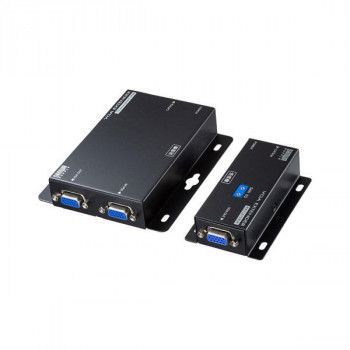 サンワサプライ ディスプレイエクステンダー セットモデル VGA-EXSET2N