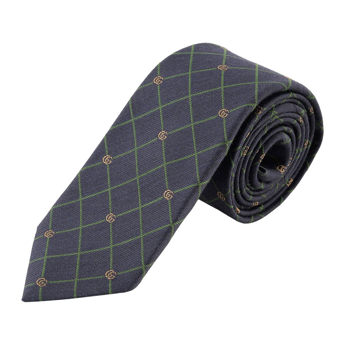 新品 グッチ GUCCI ネクタイ ダブルG＆チェック ブルー 新品 グッチ GUCCI ネクタイ ダブルG＆チェック ブルー - メルカリ