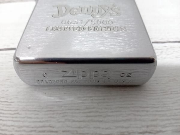 好評 zippo ジッポー 箱 EDITION LIMITED 0631/5000 DENNY'S 2002年製 その他