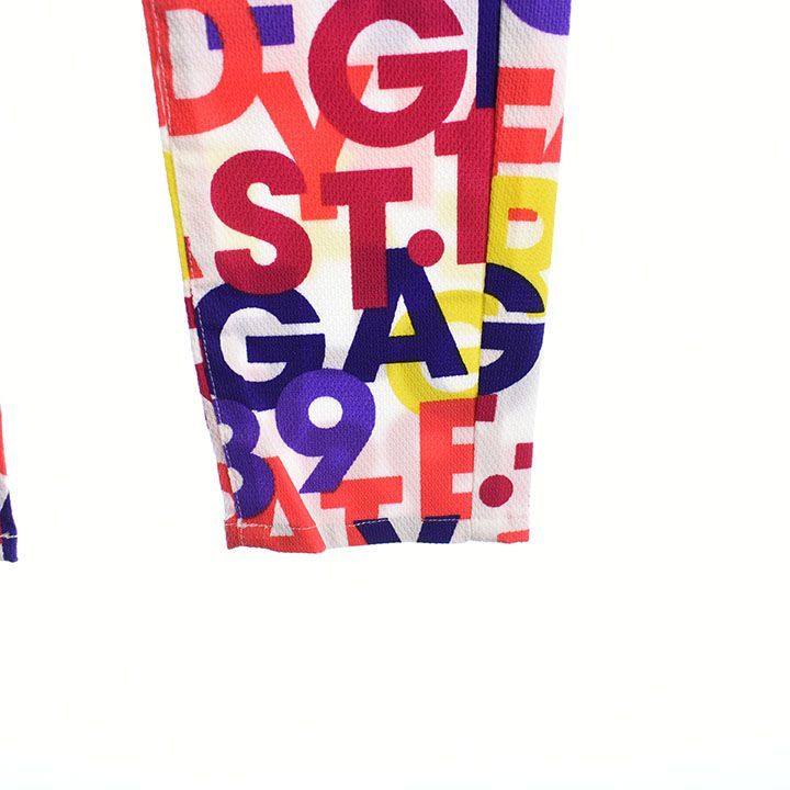 パーリーゲイツ ゴルフ ニットワンピース グレー/ロゴ 夏秋利用に