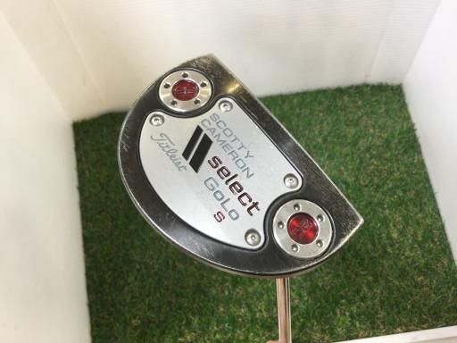 タイトリスト SCOTTY CAMERON select GoLo S 33インチ パター PT スチール フレックスその他 メンズ 男性用 右利き 右用 Cランク ゴルフクラブ