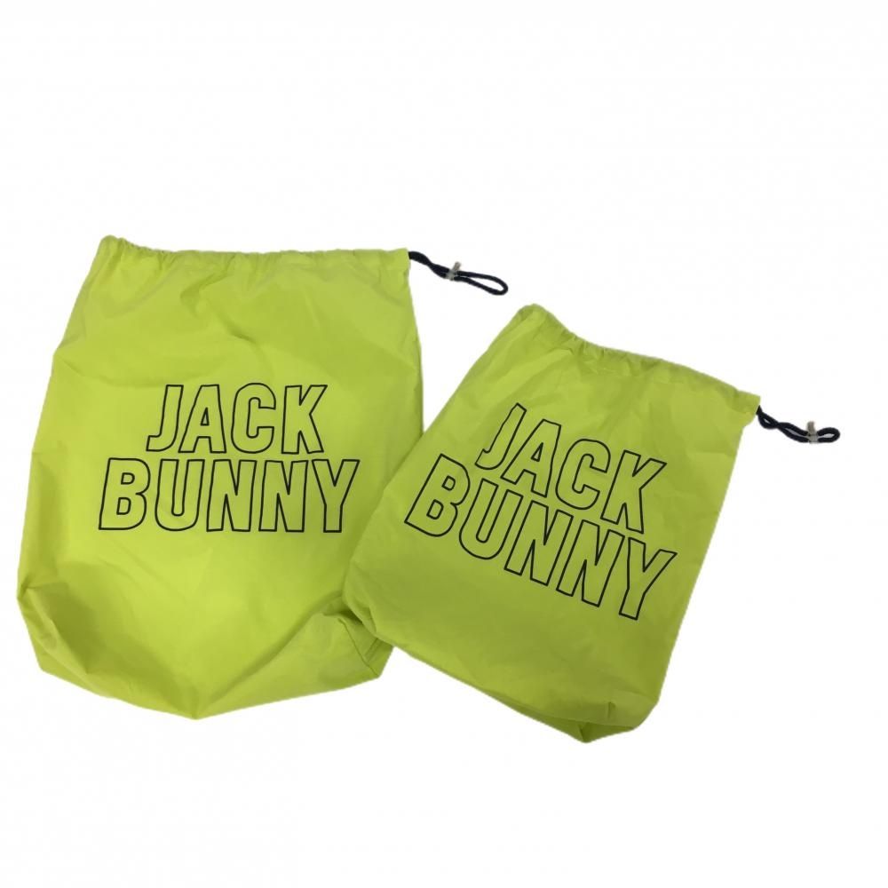ゴルフ JACK BUNNY レインウェア ワンピースタイプ レッグカバー 収納袋 M