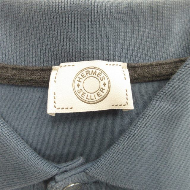 エルメス セリエ HERMES SELLIER セリエボタン ポロシャツ