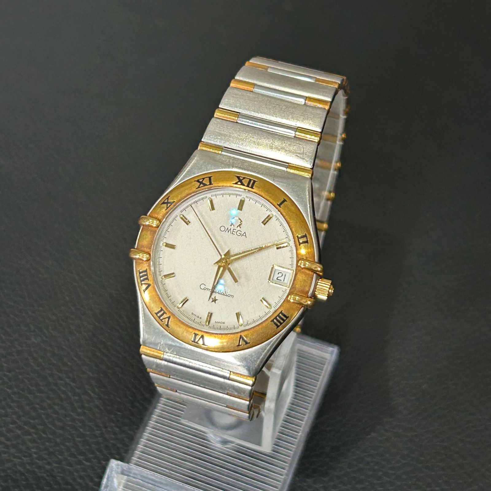 明日11|18まで オメガ コンステレーション 腕時計 不動