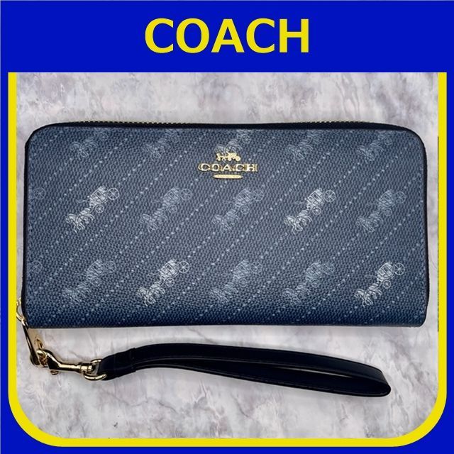 デニムIMDENCOACH コーチ デニム ホース アンド キャリッジ ドット