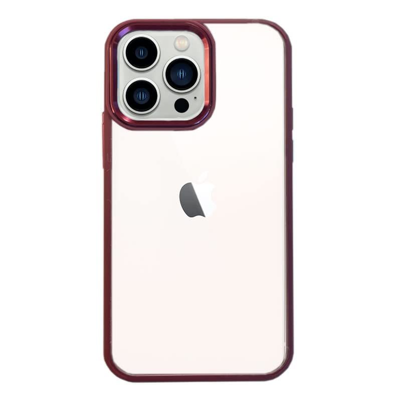 新品　【Red】iPhoneケース Casely ケースリー 【iPhone13Pro】 スマホケース スマホカバー CLEAR クリア 透明 アクリル ハードケース Acrylic ClearCase