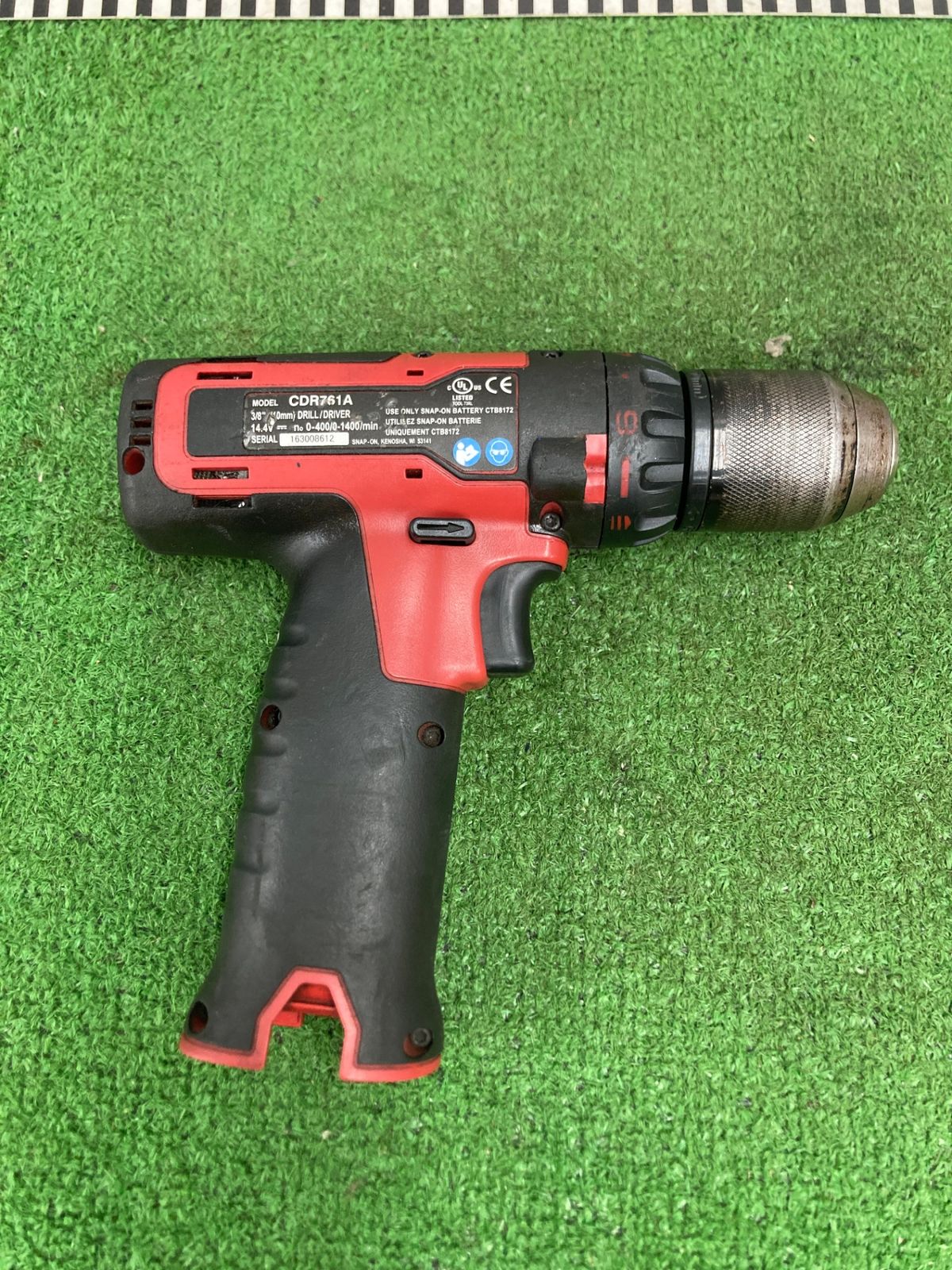 中古品】【0922】☆snap-on 14.4Vコードレスドリル CDR761A 本体 中古品】【0922】☆snap-on 14.4Vコードレスドリル CDR761A 本体