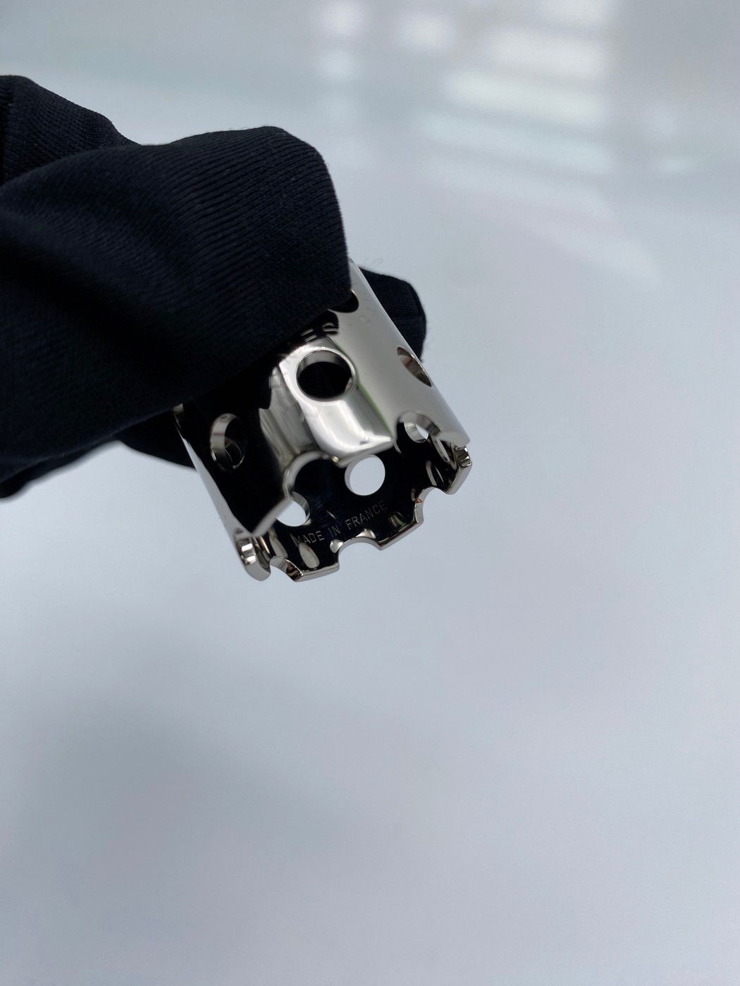 HERMES スカーフリング メタル シルバー パンチング 9337 HERMES スカーフリング メタル シルバー パンチング 9337 HERMES