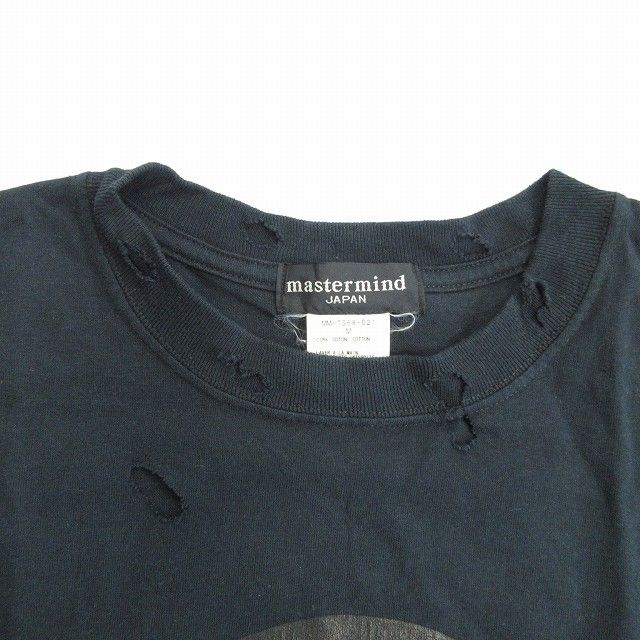 美品 マスターマインド mastermind JAPAN ダメージ加工 Tシャツ 