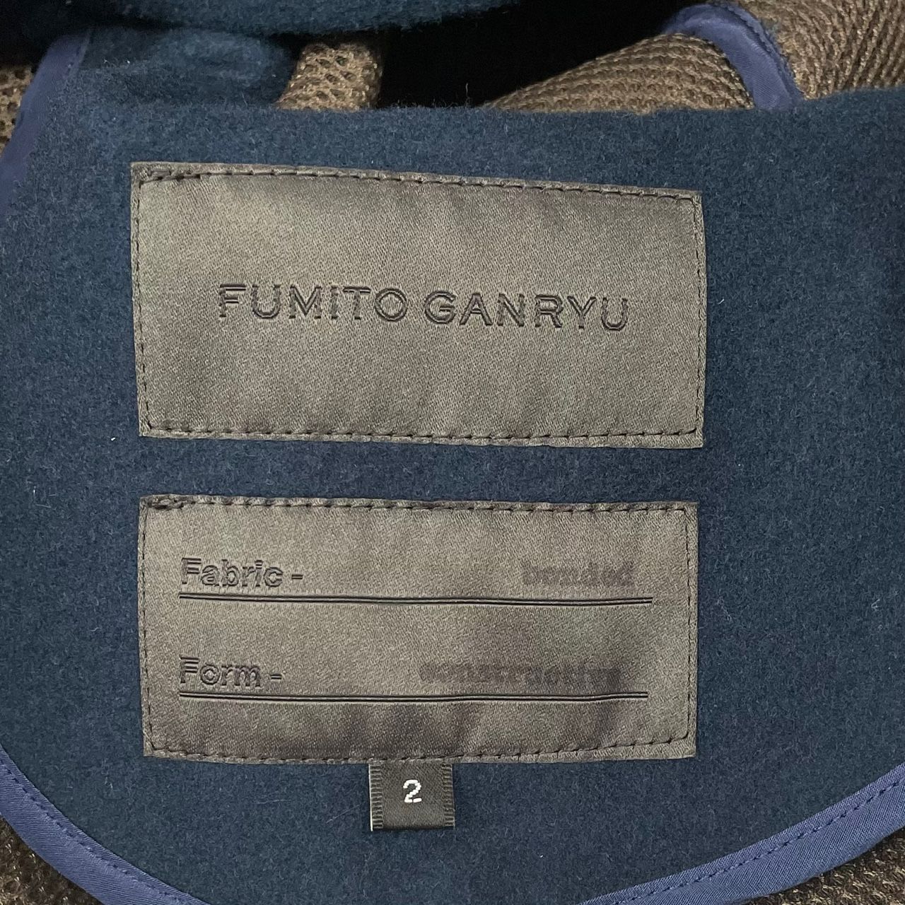 FUMITO GANRYU 22AW vintage modern duffle coat ヴィンテージ モダン