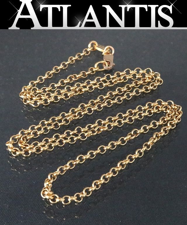 CHROME HEARTS 銀座店 クロムハーツ 22K ロールチェーン ネックレス 20インチ ゴールド 94744 - メルカリ