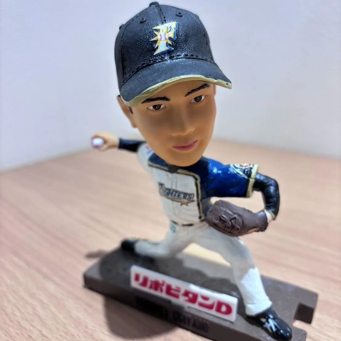 大谷翔平　バッターボブルヘッド　日本ハムファイターズ　リポビタンD 10％クーポン使用可】A / 大谷翔平 バッターボブルヘッド 日本