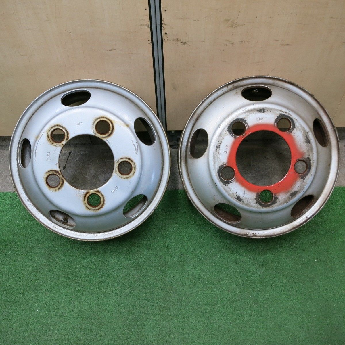 *送料無料* 2本価格トラック TOPY スチール ホイール 16インチ 16×5.5K PCD203.2/5H4082002ナホ