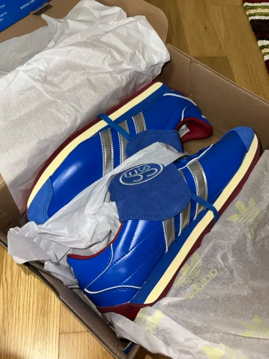 【雷市場（ポンジャン）商品韓国直送】 （ 265 ) アディダス はいアイス カントリー og ブルー