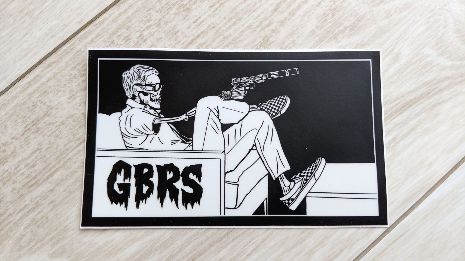 GBRS GROUP VANS SILENCER STICKER - メルカリ