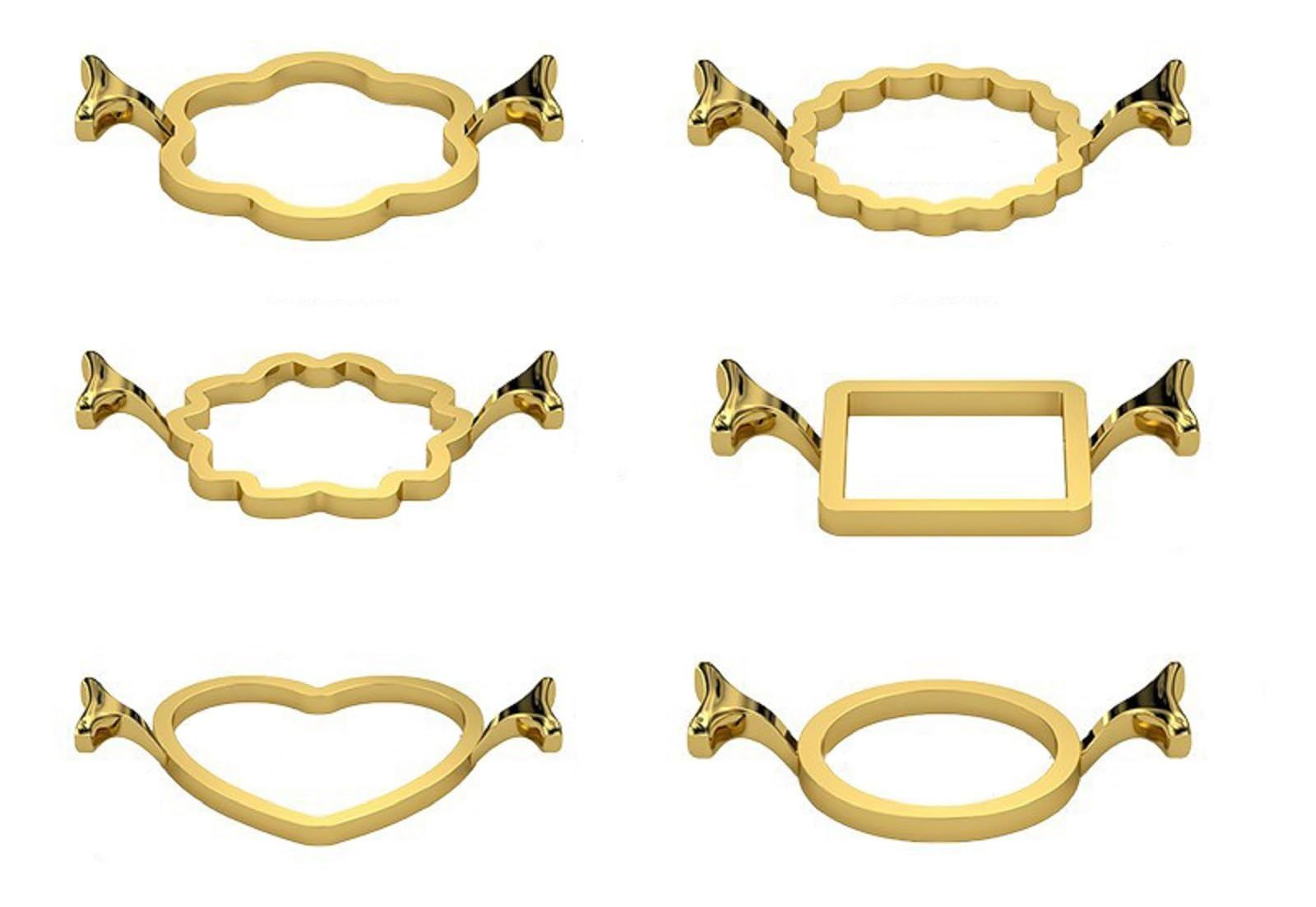 封蝋専門道具 シーリングスタンプ シーリングスタンプ セット シーリングスタンプ ワックスシールスタンプリング かわいい おしゃれ ウェディング招待状 人気 封筒用 ヘッド フレーム 6点セット シーリングワックス