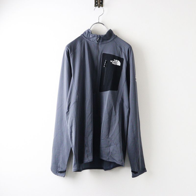 2024 ノースフェイス THE NORTH FACE NT12122 Expedition Dry Dot Zip High ドット ジップ プルオーバー M グレー系【2400014285352】