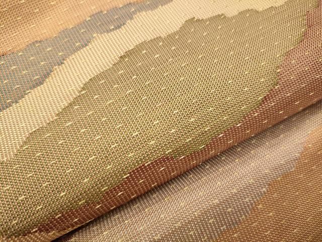 平和屋着物○俵屋 人間国宝 喜多川平朗 有職織物 九寸名古屋帯 霞文