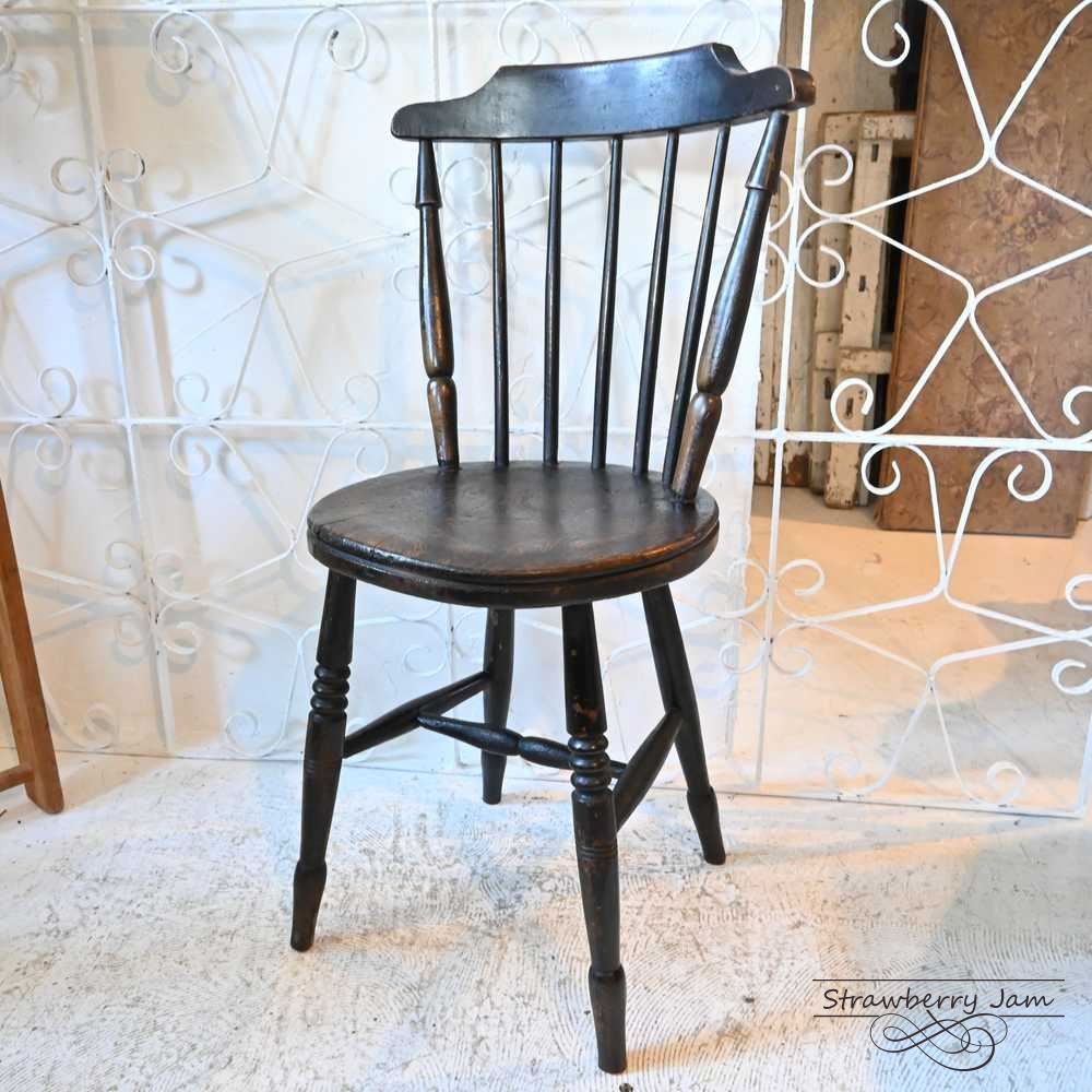 イギリス アンティーク アイベックスチェア ウインザー 古木 椅子