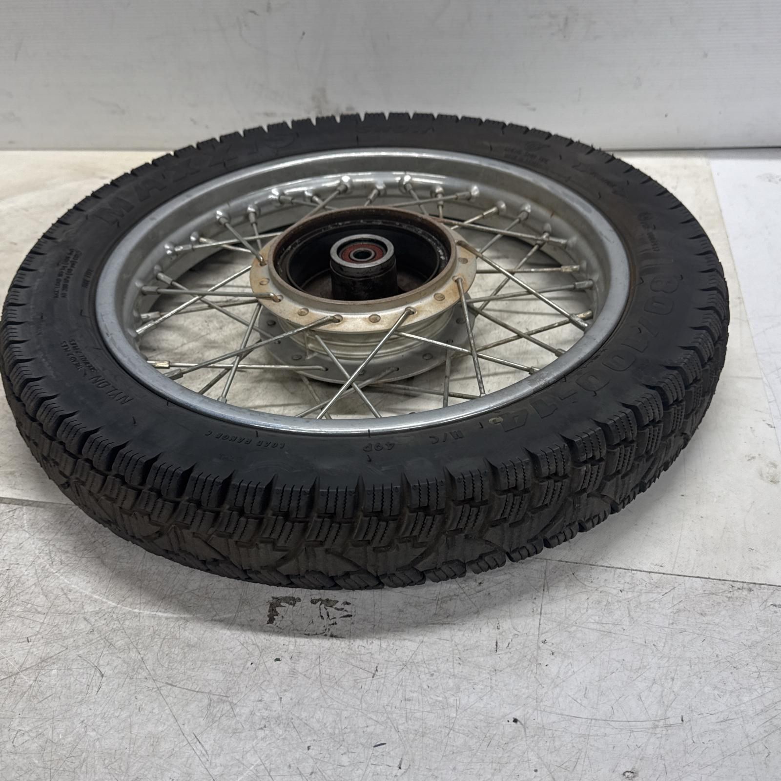 中古ホンダVツインマグナ250純正リアホイール＆タイヤ150/80-15