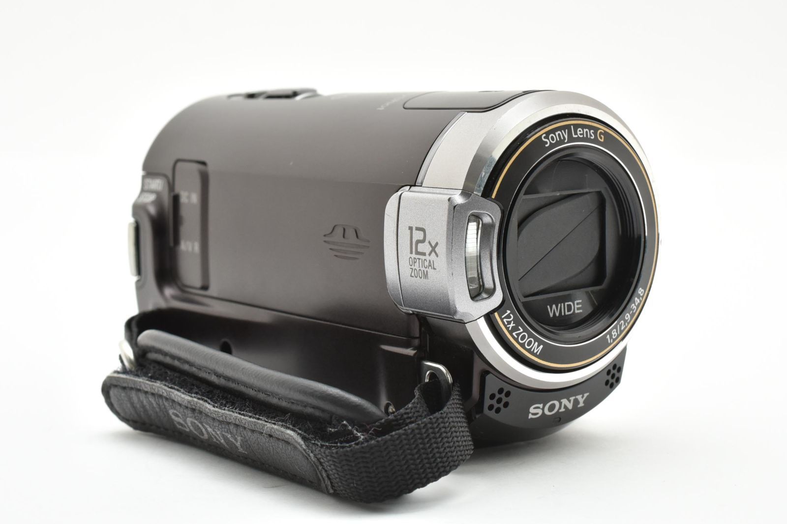 ボルドーブラウン デジタルビデオカメラ