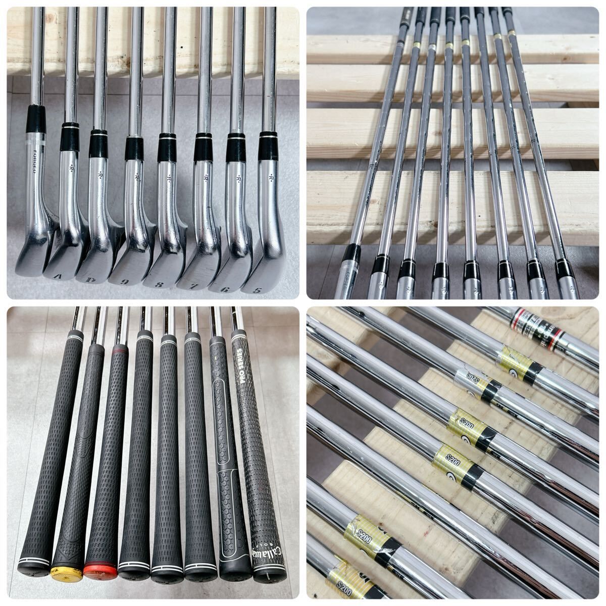 X985 キャロウェイ メンズ ゴルフ クラブ セット 14点 S200 黒 - メルカリ