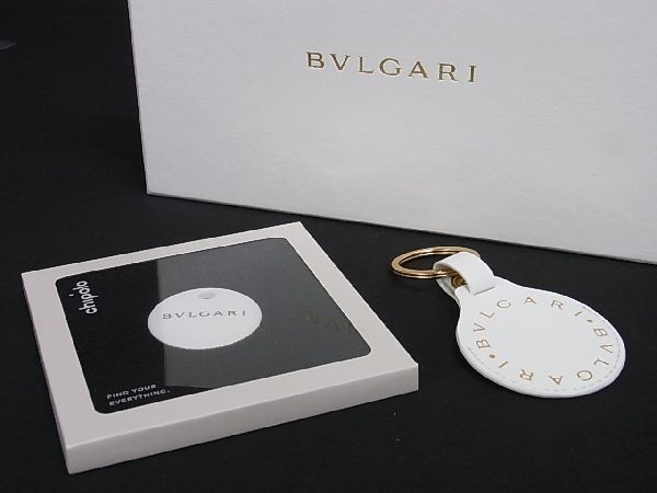 □新品□未使用□ BVLGARI ブルガリ チポロ レザー エアタグ 紛失防止