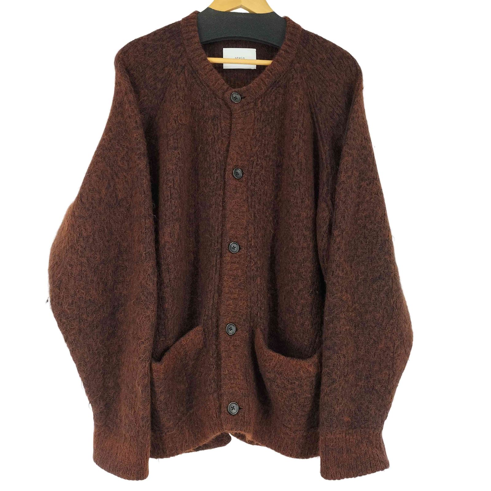シュタイン stein 21AWSUPER KID MOHAIR CARDIGAN メンズ JPN S