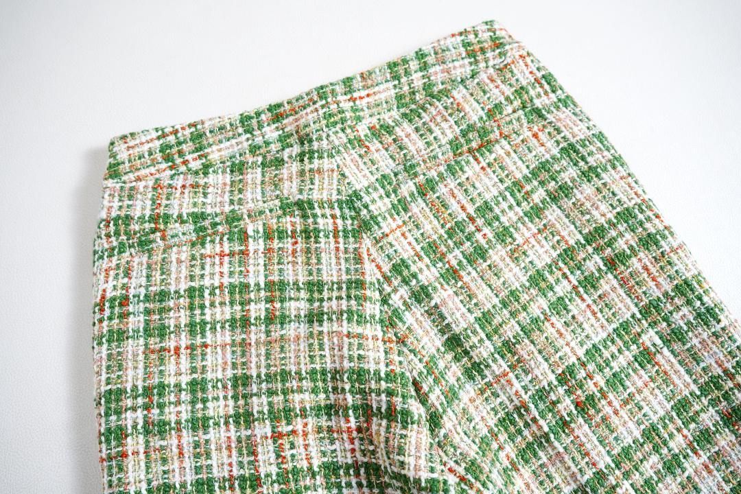 712t SEVENTEN by ミホオイカワ ツイードパンツ DECORATOM_COM_BR