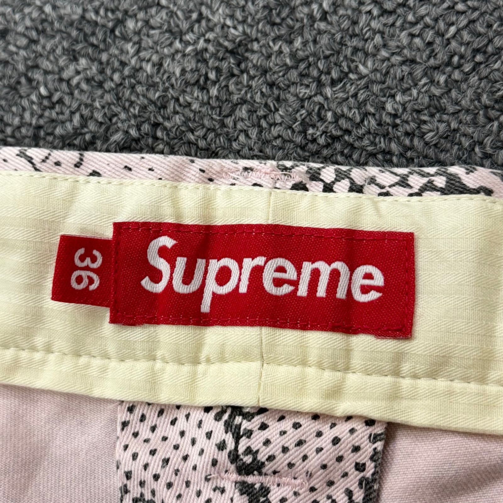 国内正規 Supreme 24SS Snake Print Chino Pant スネークプリント