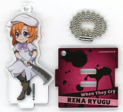中古】雑貨 竜宮レナ 「ひぐらしのなく頃に業 スタンド付き