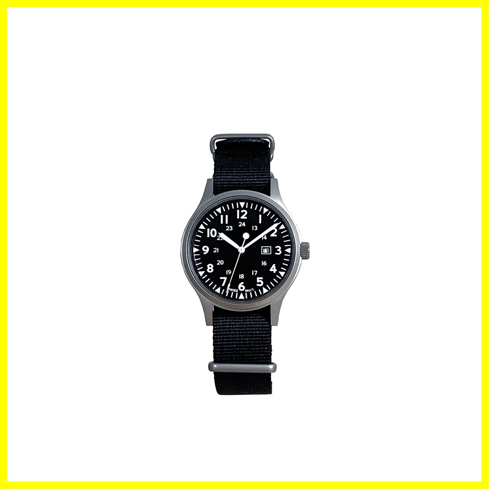 Naval watch co.] ミリタリーウォッチNaval Military watch Mil.-01A