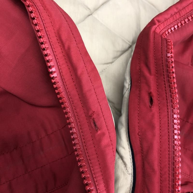 中古】J.CREW ダウンジャケット L レッド ジェイクルー[10