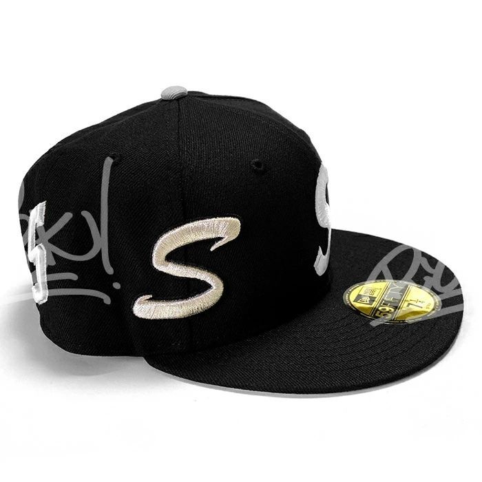 SUPREME Sロゴ キャップ ブラック コーデュラ 送料無料 メンズ キャップ ブラック Supreme シュプリーム Multi