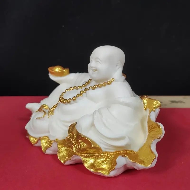 布袋様　七福神 縁起物 置物 オブジェ アンティーク　金運　仕事運 Amazon.co.jp: ECONUS 七福神 布袋様 置物 金運アップ 商売繁盛