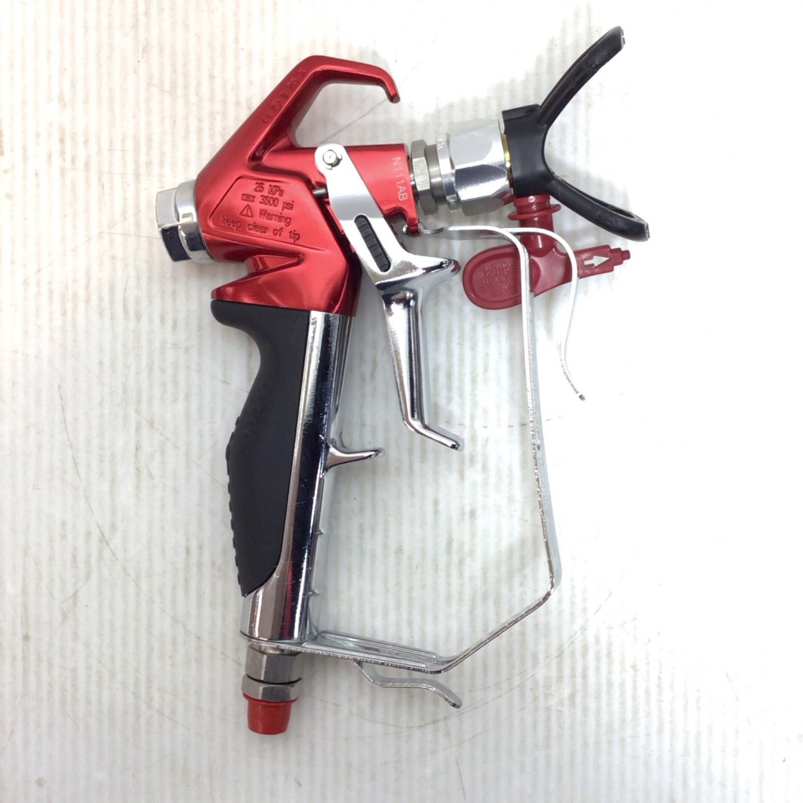 ΘΘTITAN スプレーガン 程度A 動作未 RX-PRO レッド