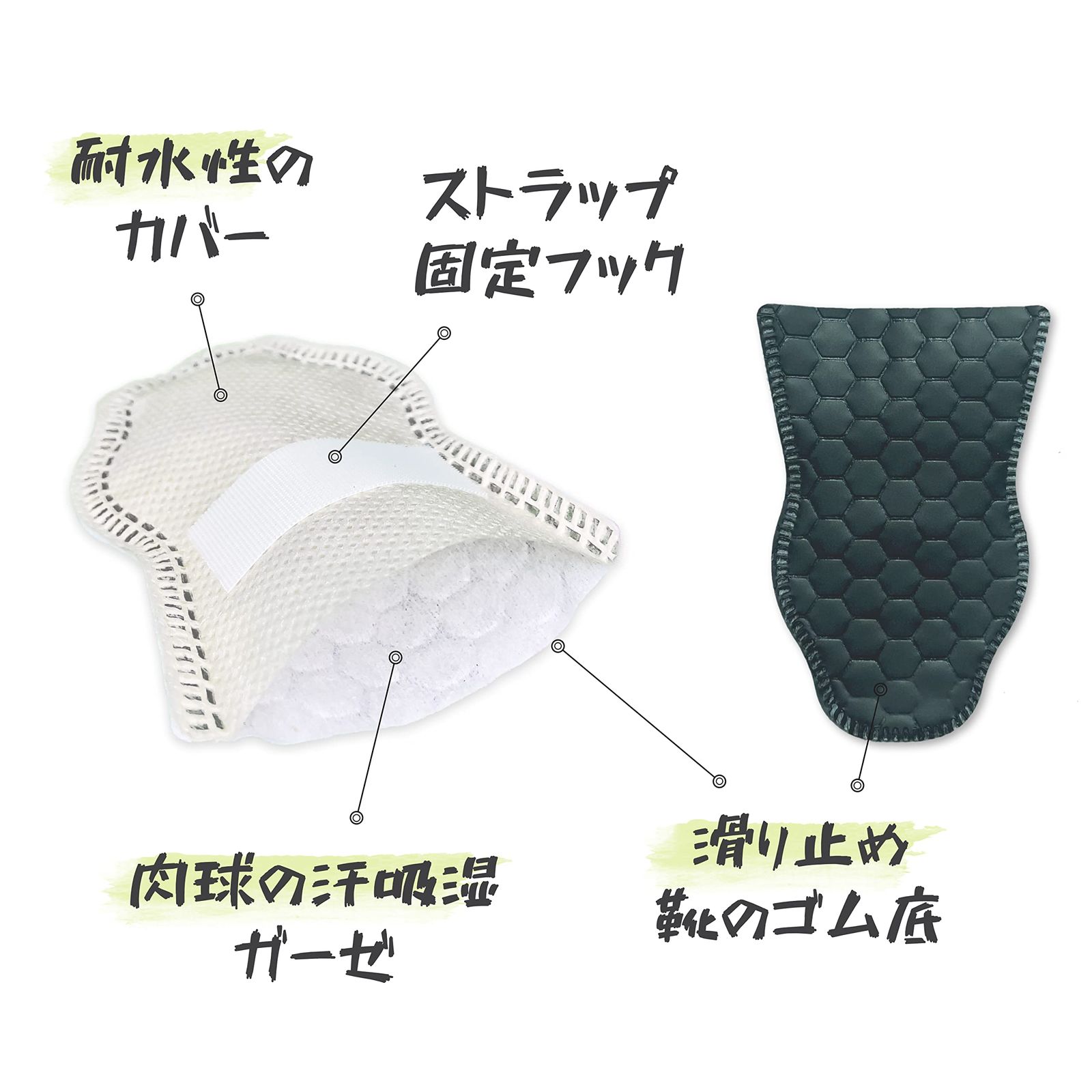 数量限定】WICKEDPUP ワンちゃんの靴、48枚入、6色ミックス、XS