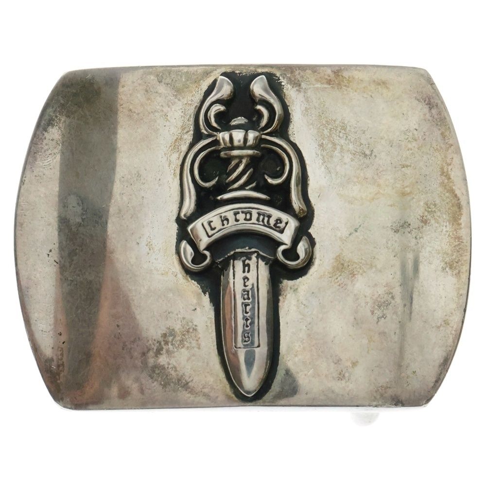 CHROME HEARTS クロムハーツ BUCKL MIL DGR ミリタリーレイズドダガーバックル シルバー