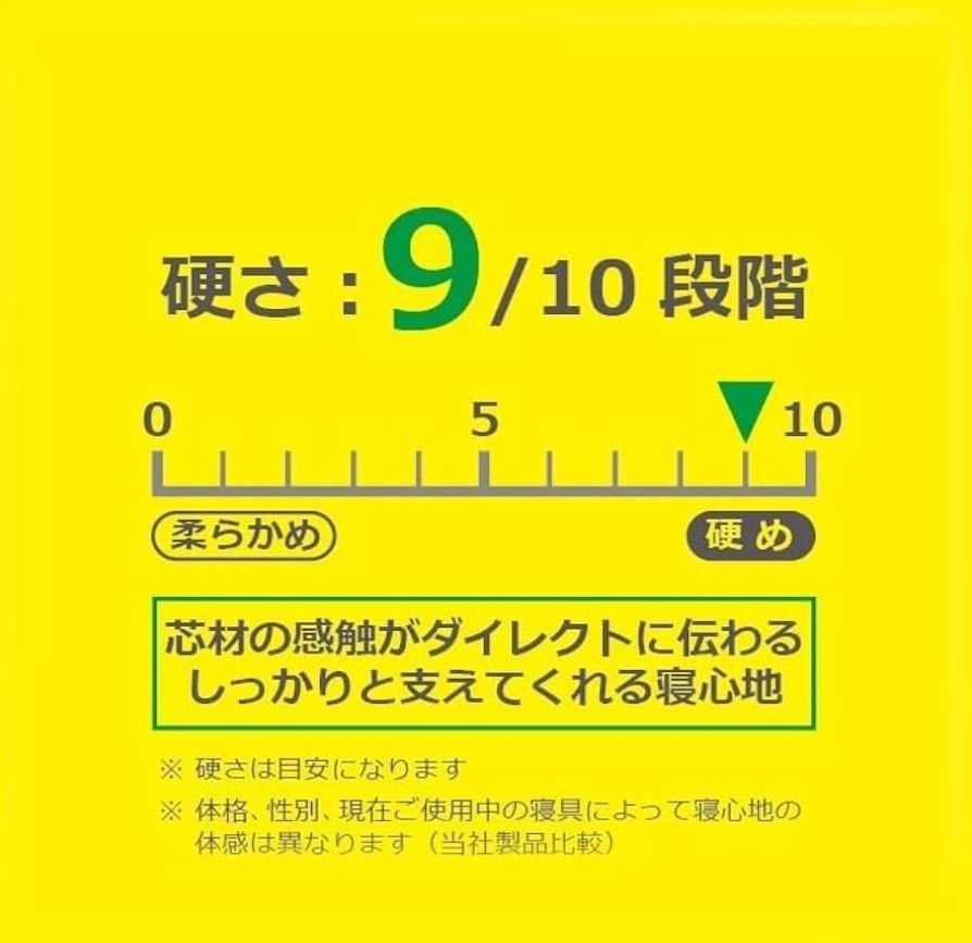 日本用三つ折り高反発マットレス シングル
