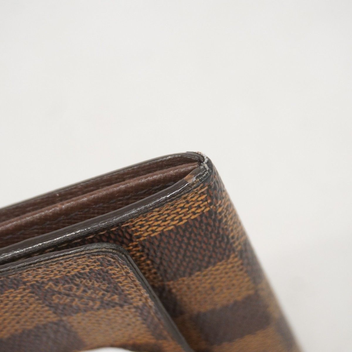 LOUIS VUITTON ダミエ エベヌ ポルトモネプラ コインケース内外美品 LOUIS VUITTON - □中古□ ルイヴィトン ポルトモネプラ 小銭
