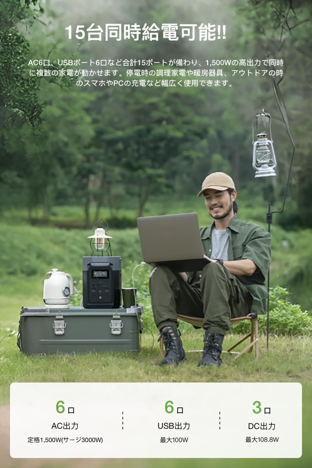 EcoFlow ポータブル電源