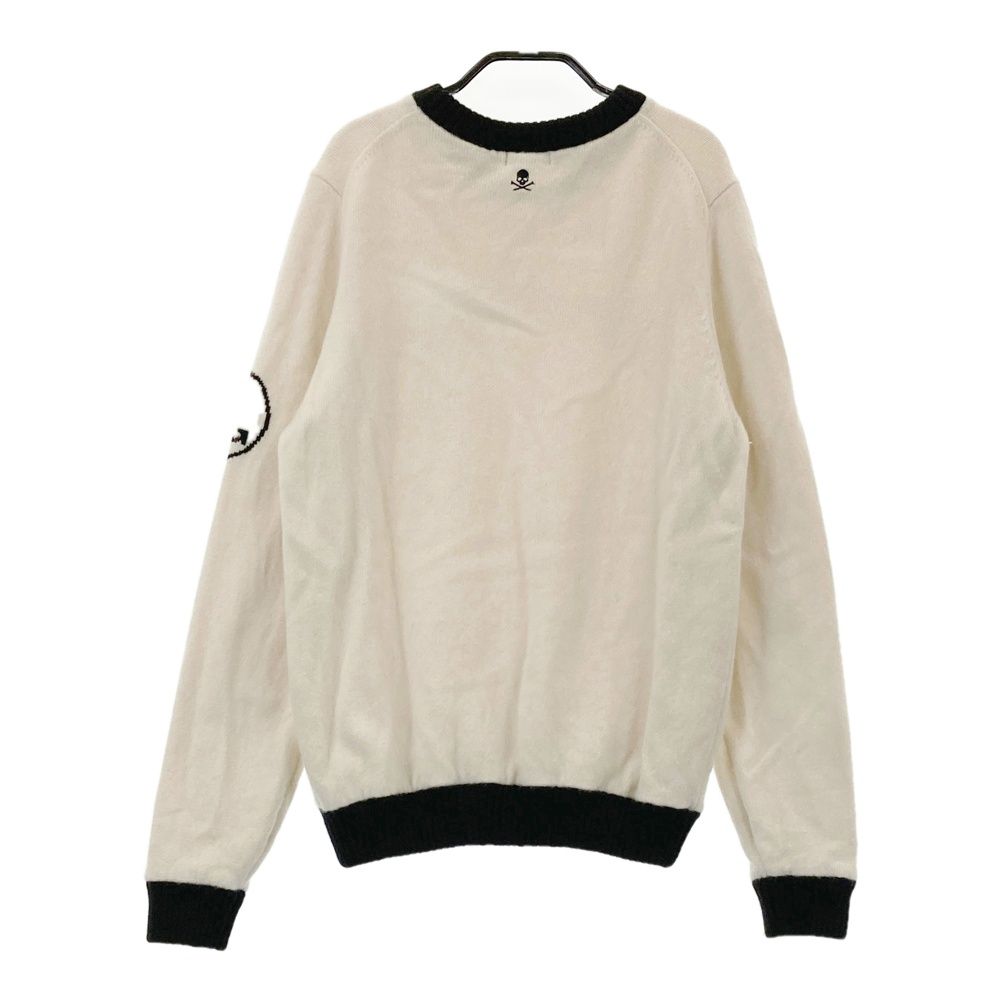 サイズ 40 G FORE ジーフォア カシミヤ混 ウールニットセーター 裏地付 ホワイト系 240101494347 ゴルフウェア レディース ストスト