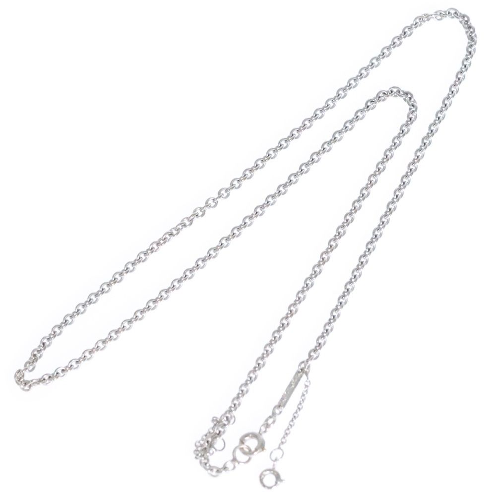 Cartier カルティエ チェーン フォルサ ネックレス K18WG ホワイトゴールド