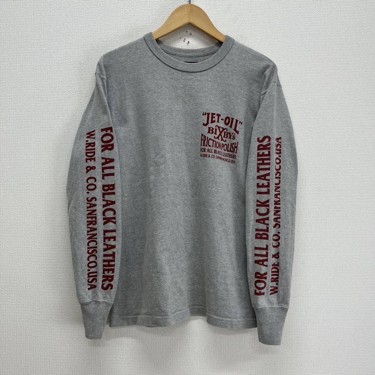 WESTRIDE ウエストライド 長袖 Tシャツ ロンT カットソー ヘビー 